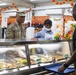 1st TSC Command Team Serve Thanksgiving Dinner at Camp Arifjan