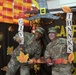 1st TSC Command Team Serve Thanksgiving Dinner at Camp Arifjan