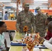 1st TSC Command Team Serve Thanksgiving Dinner at Camp Arifjan