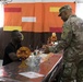 1st TSC Command Team Serve Thanksgiving Dinner at Camp Arifjan