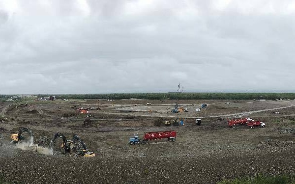 Long Range Discrimination Radar (LRDR) military construction