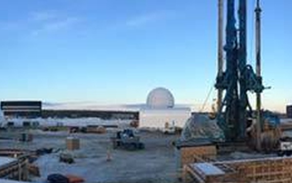 Long Range Discrimination Radar (LRDR) military construction