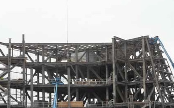 Long Range Discrimination Radar (LRDR) military construction and radar integration