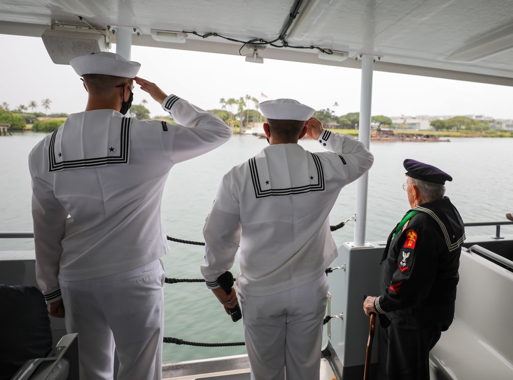 World War II Veterans Tour Pearl Harbor During 80th Anniversary Pearl Harbor Remembrance