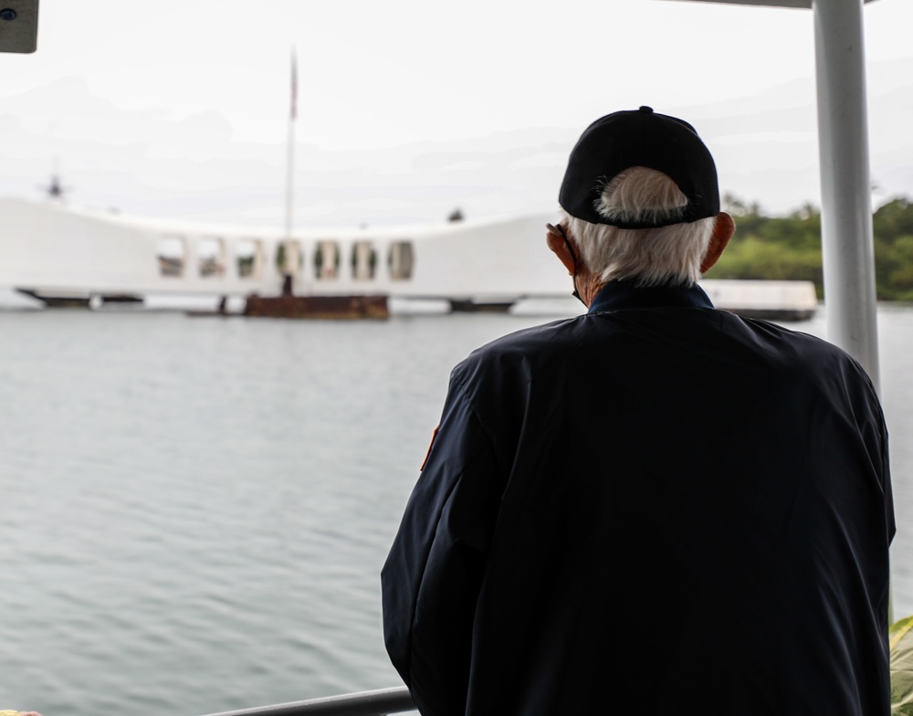 World War II Veterans Tour Pearl Harbor During 80th Anniversary Pearl Harbor Remembrance