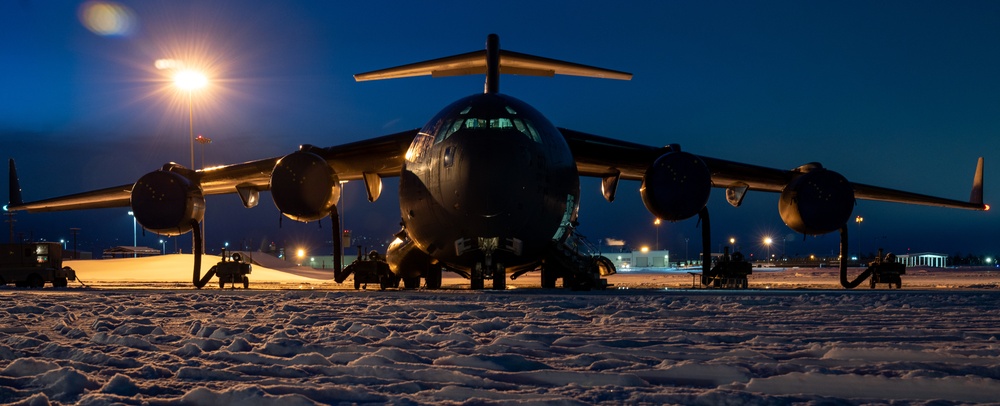 517th Airlift Squadron prepares for training sortie