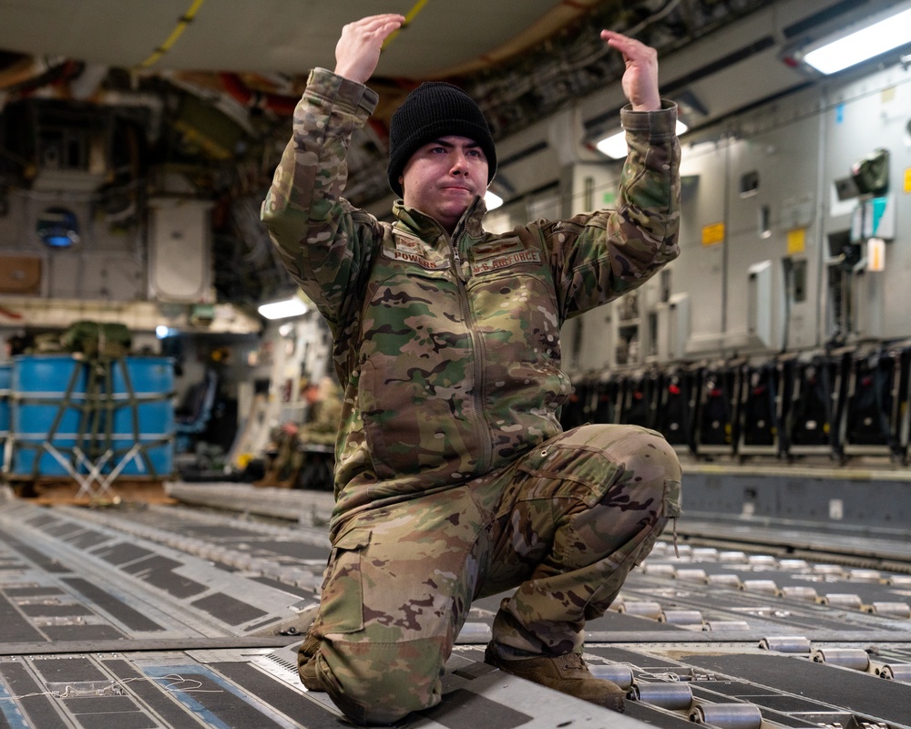 517th Airlift Squadron prepares for training sortie