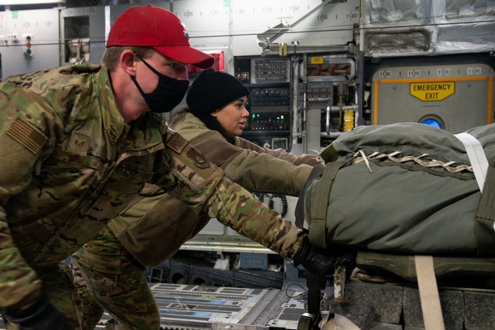 517th Airlift Squadron prepares for training sortie