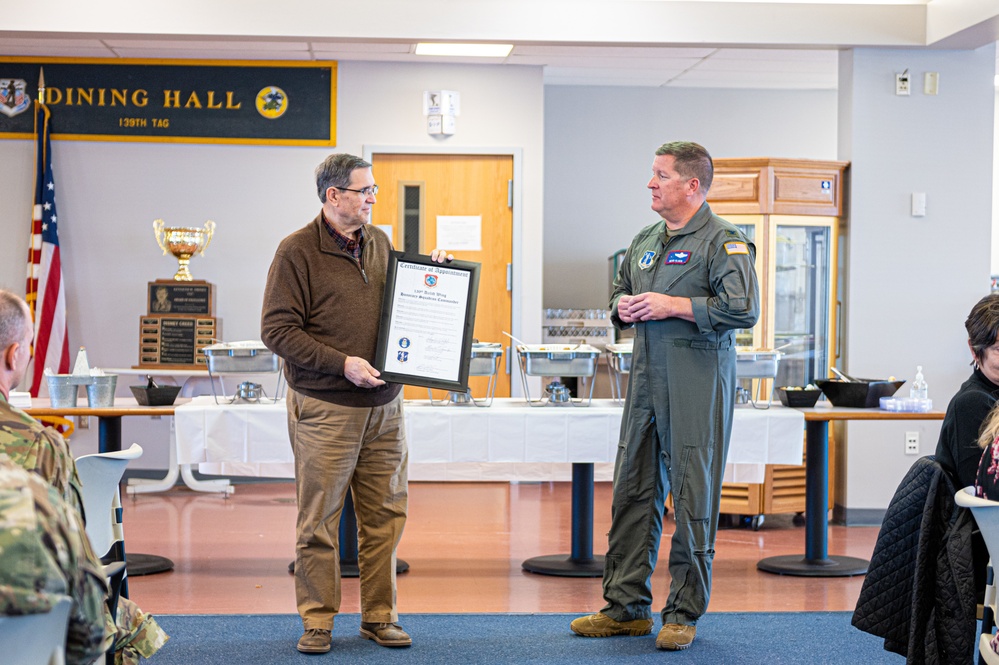 The 180th Airlift Squadron has a new Honorary Commander