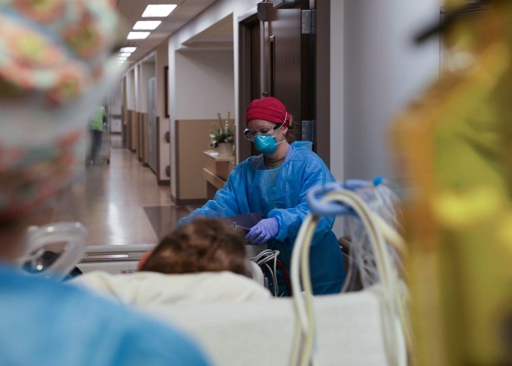 U.S. Air Force Medical Response Team Continues Clinical Operations in St. Cloud, Minnesota