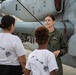 Young Marines Visit Marine Aircraft Group 24