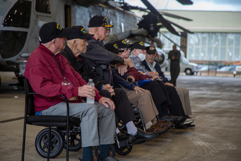 World War II Veterans Visit Marine Aircraft Group 24