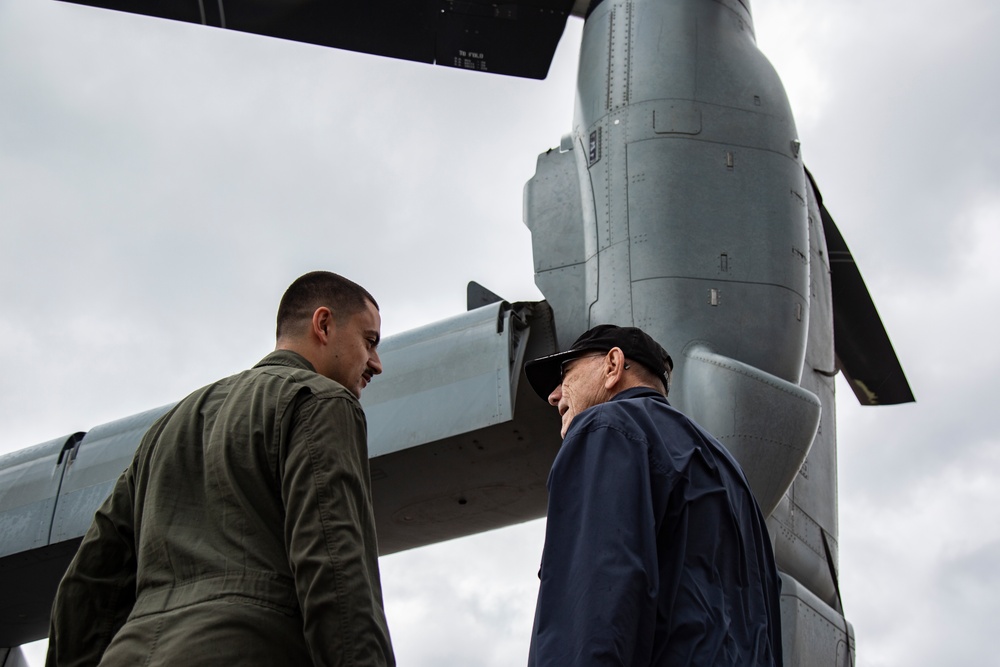 World War II Veterans Visit Marine Aircraft Group 24