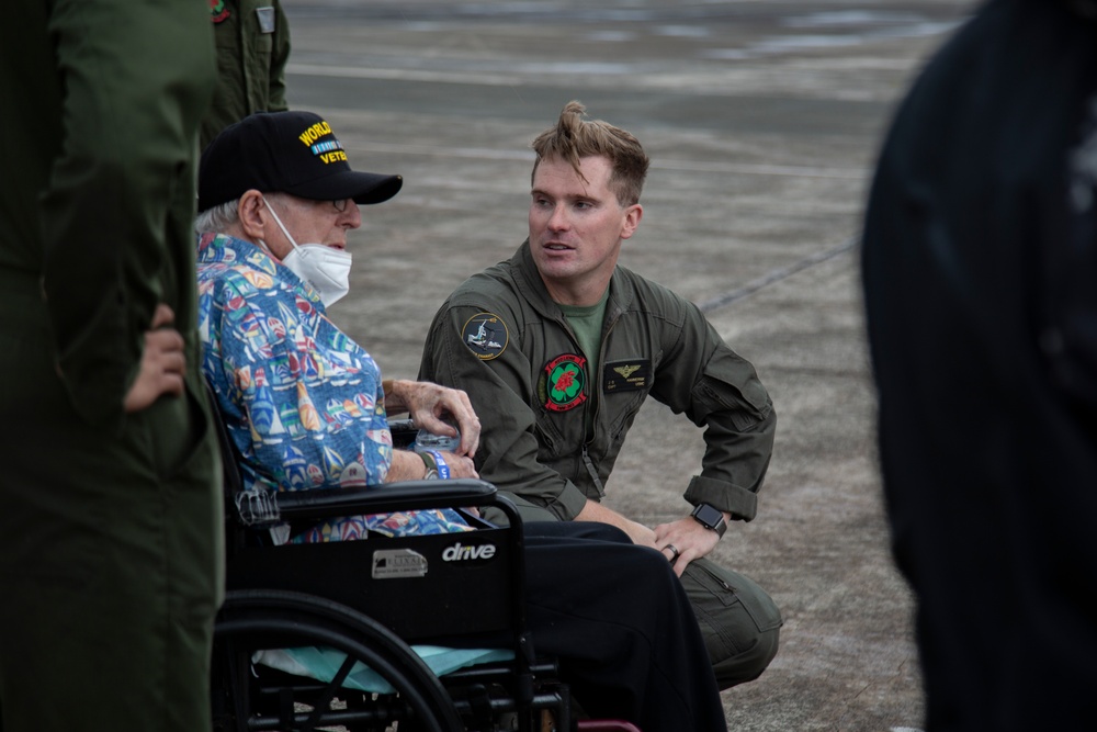 World War II Veterans Visit Marine Aircraft Group 24