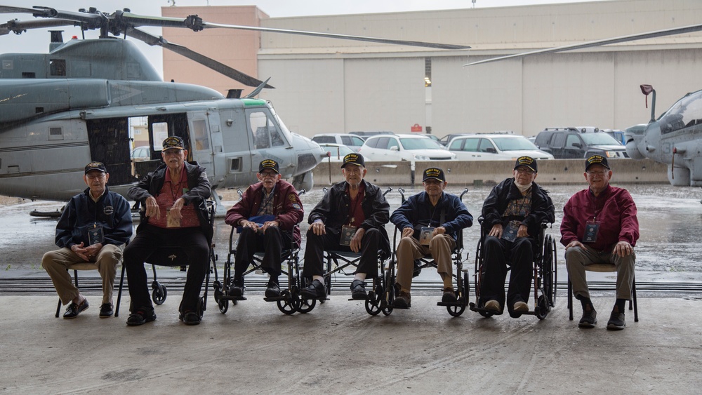 World War II Veterans Visit Marine Aircraft Group 24