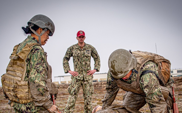 MSRON 11 holds Tactical Combat Casualty Care exercise onboard NWS Seal Beach