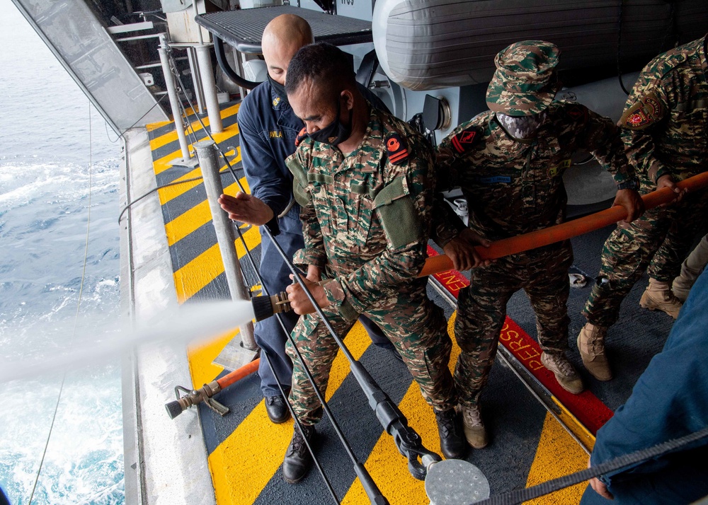 USS Charleston Conducts CARAT, Timor-Leste 2021