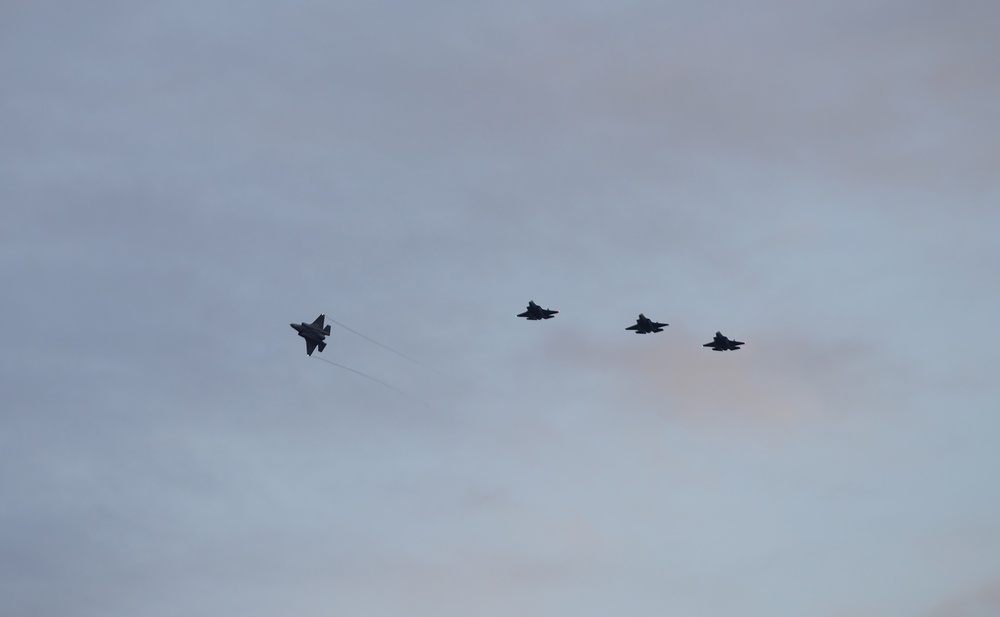 U.S. Air Force F-35’s arrive in Misawa