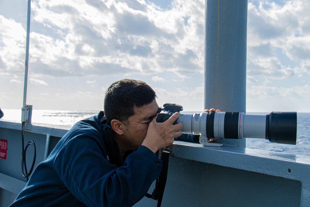 USS Frank Cable Arrives in Okinawa, Japan