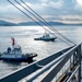 USS Frank Cable Departs Sasebo