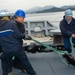 USS Frank Cable Departs Sasebo