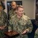 USS Dewey Receives USS Arizona Relic