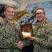 USS Dewey Receives USS Arizona Relic