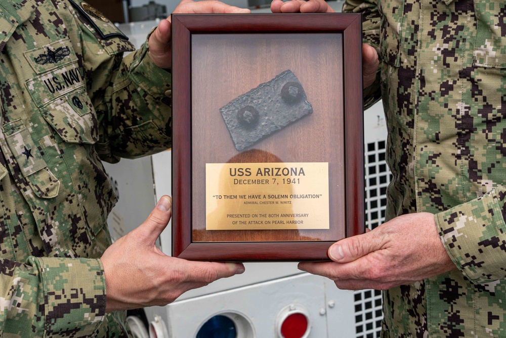 USS Jackson (LCS 6) Relic Presentation