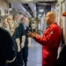 USS Charleston Sailors Participate in Main Space Fire Drill