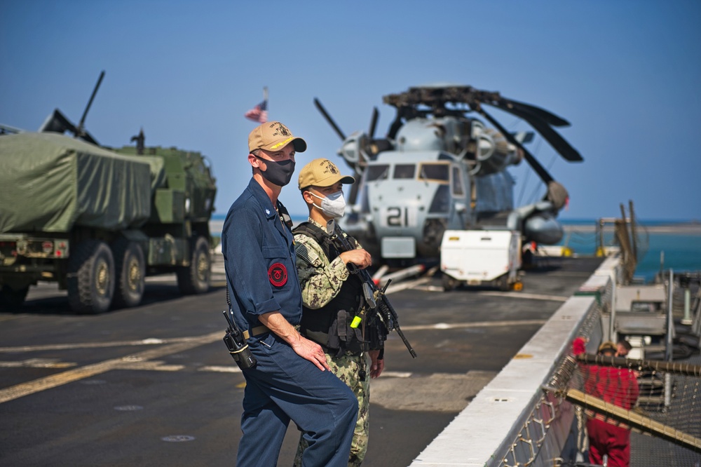 USS Portland visits Djibouti