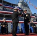 USS Warrior Change of Command Ceremony