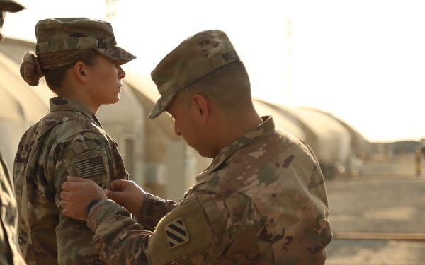 3 DSB Patching Ceremony