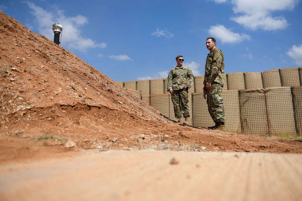 USAFE-AFAFRICA/A4 visits Chabelley Airfield for hands on experience