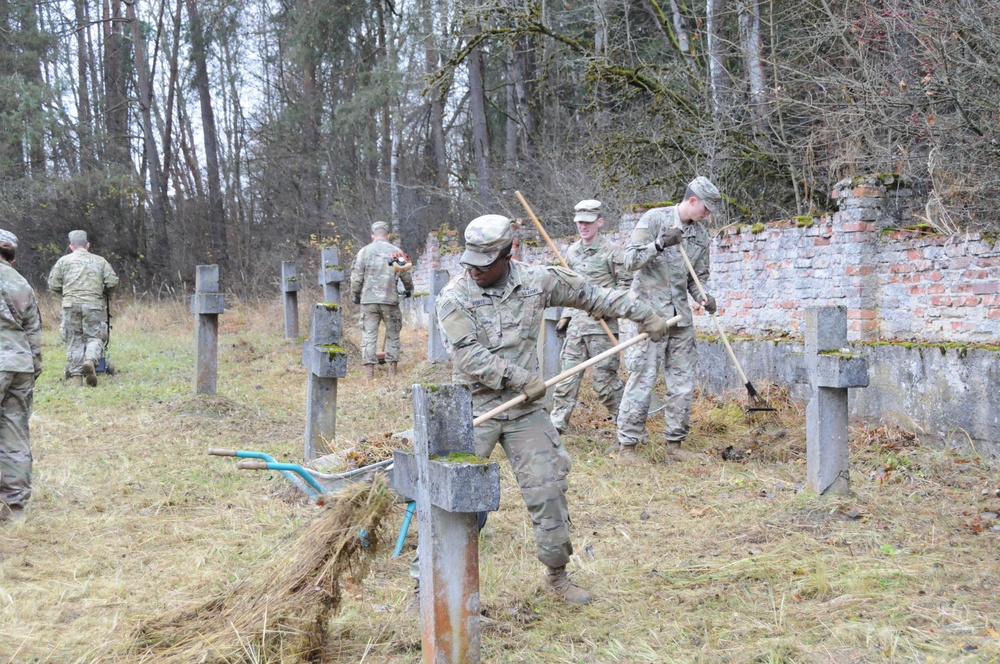 1ABCT Soldiers honor the fallen in Hohenfels
