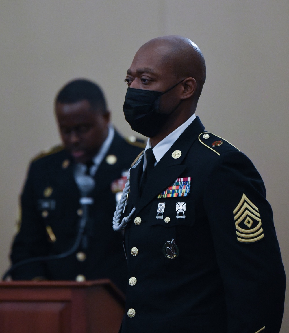 USAG Meade celebrates 1st Sgt. Nichardo Smith's retirement