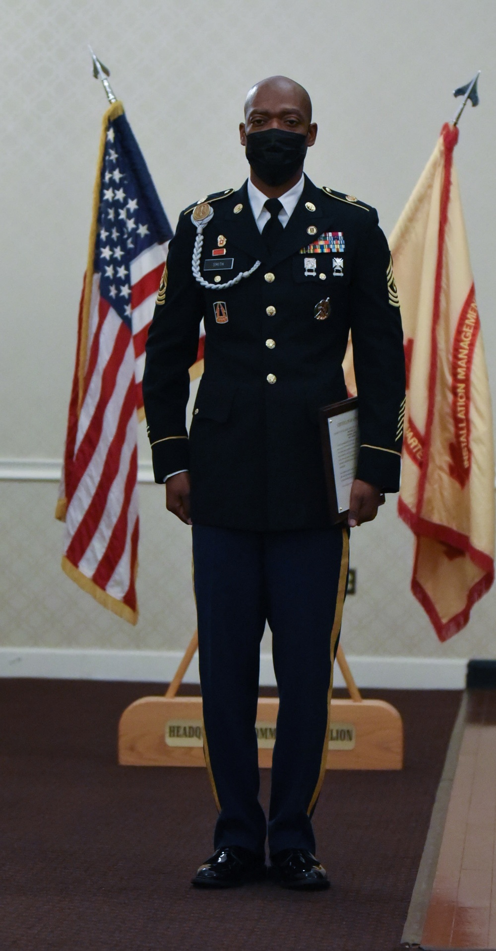 USAG Meade celebrates 1st Sgt. Nichardo Smith's retirement