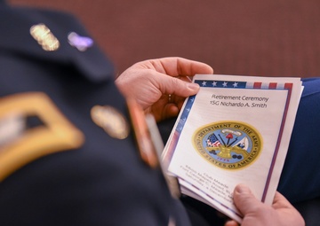 USAG Meade celebrates 1st Sgt. Nichardo Smith's retirement