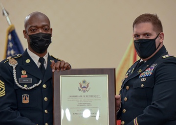 USAG Meade celebrates 1st Sgt. Nichardo Smith's retirement