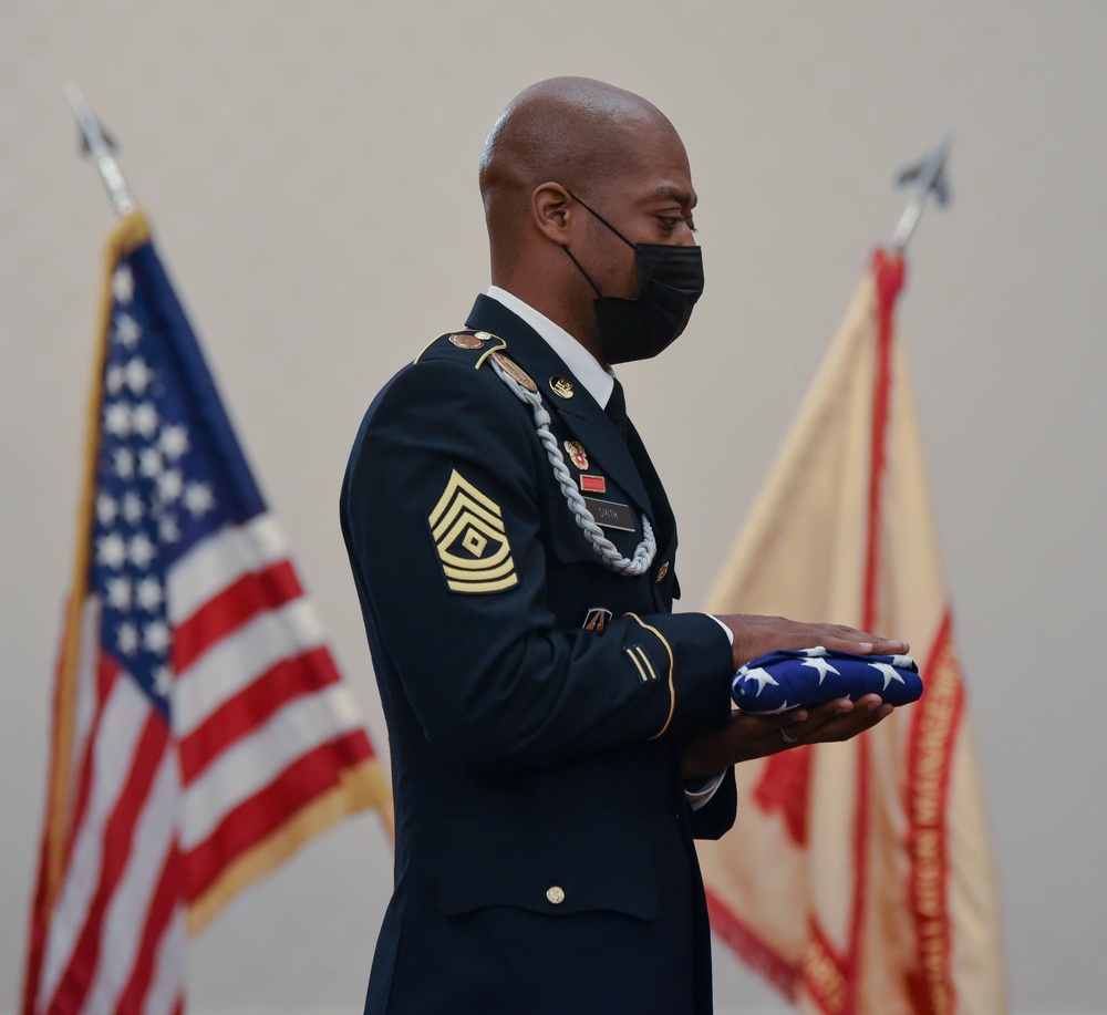 USAG Meade celebrates 1st Sgt. Nichardo Smith's retirement