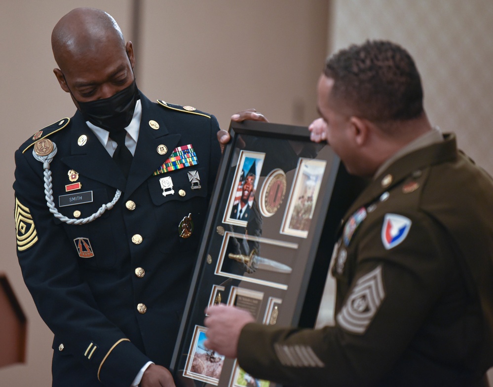 USAG Meade celebrates 1st Sgt. Nichardo Smith's retirement