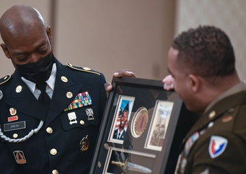 USAG Meade celebrates 1st Sgt. Nichardo Smith's retirement