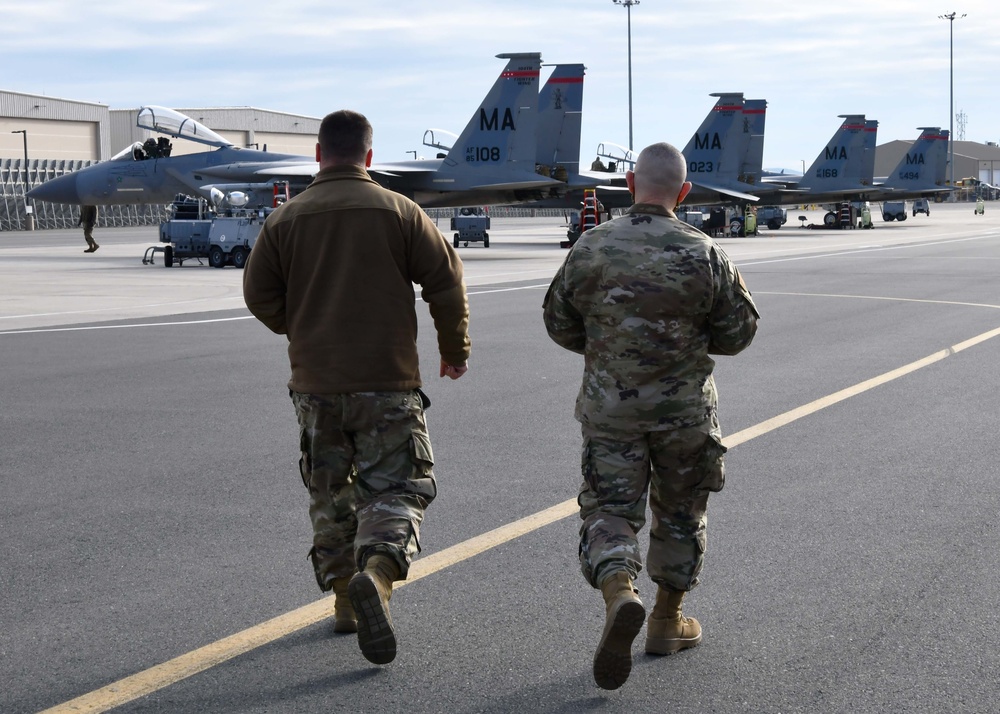 104th Fighter Wing welcomes Command Chief Master Sgt. Sean Sullivan