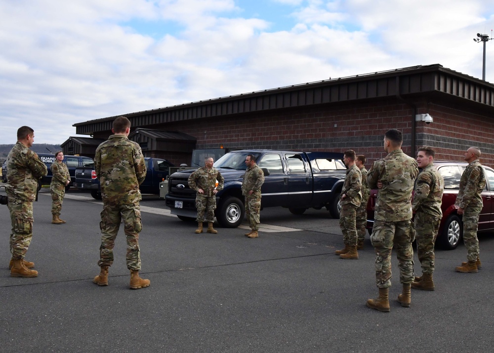 104th Fighter Wing welcomes Command Chief Master Sgt. Sean Sullivan