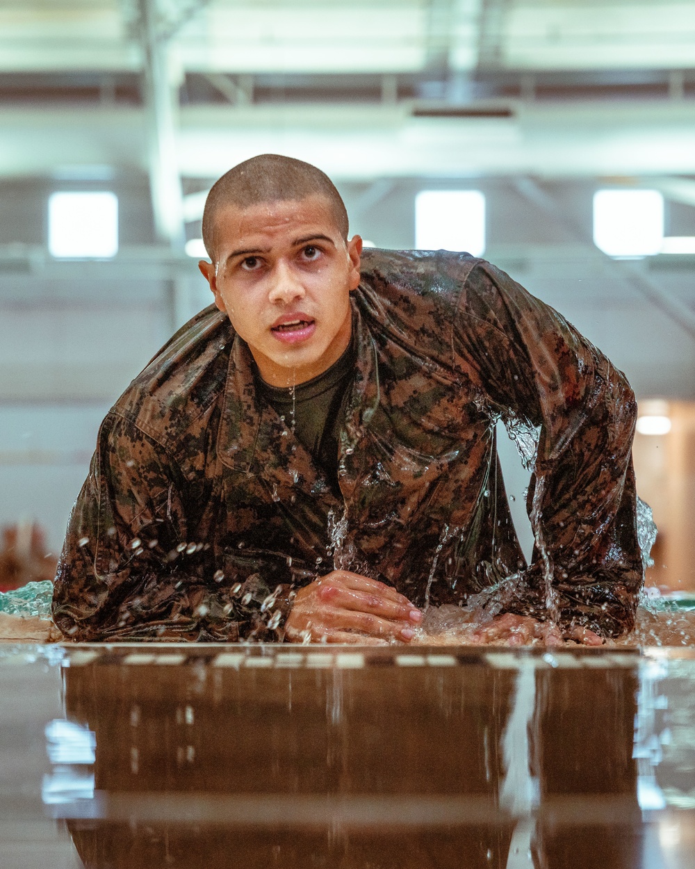 Charlie Company water survival basic