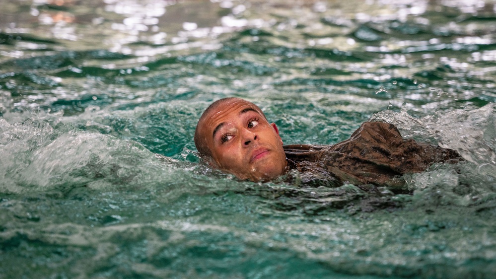 Charlie Company water survival basic