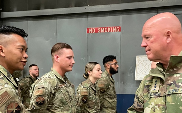 Space Force Leadership visits Thule Air Base