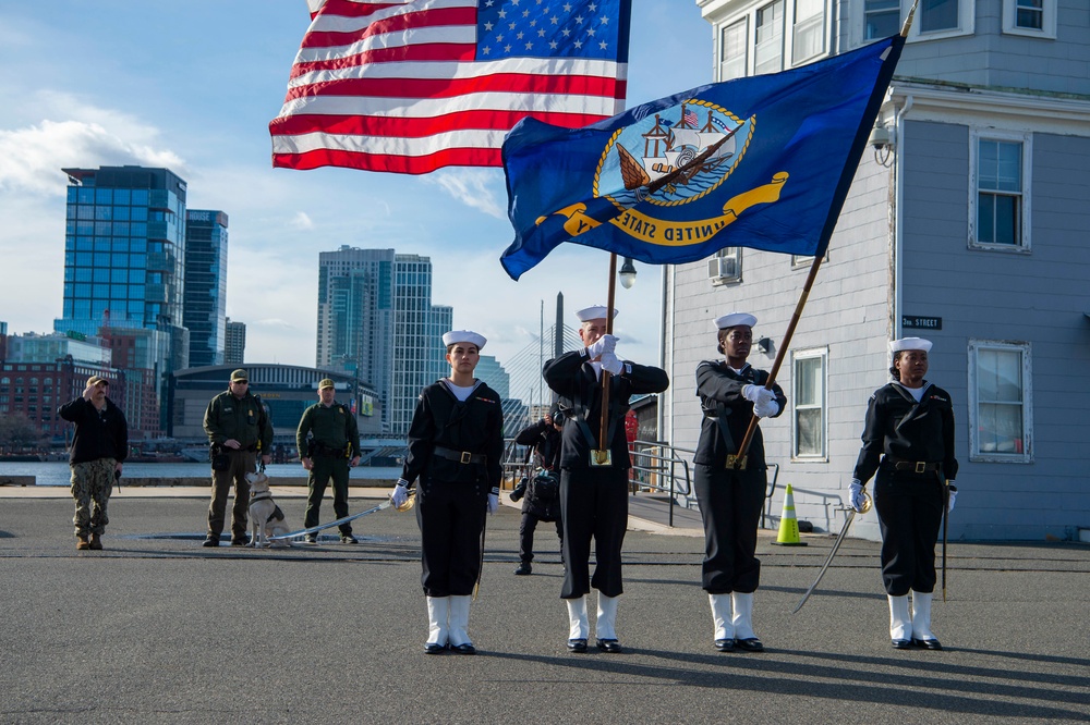 USS Constitution participates in Pearl Harbor Remembrance