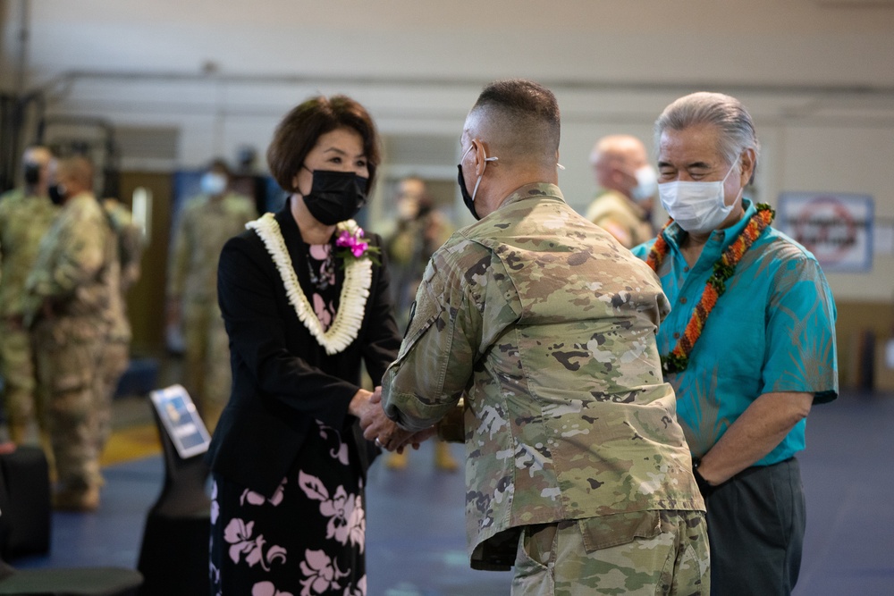 Distinguished Hawaii Leaders Visit Task Force Medical