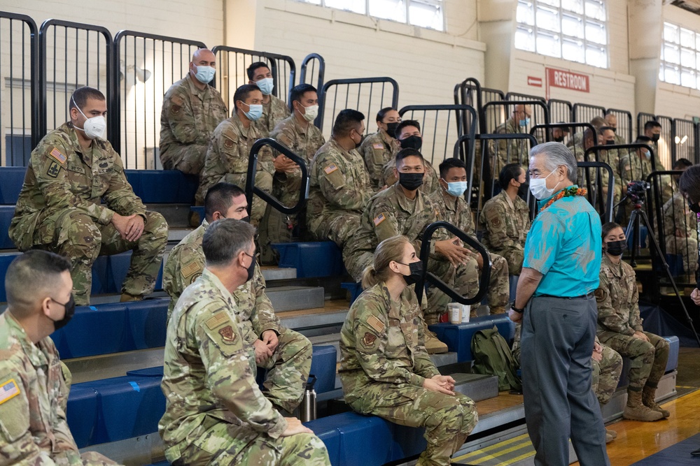 Distinguished Hawaii Leaders Visit Task Force Medical