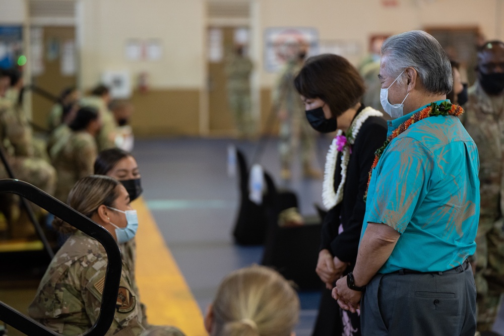 Distinguished Hawaii Leaders Visit Task Force Medical